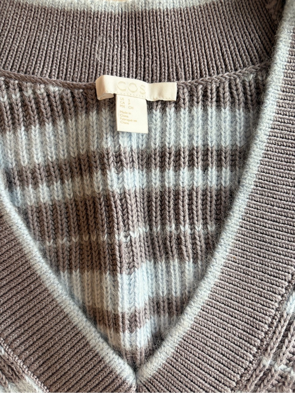 Cos Striped Vest - Picture 2 of 3